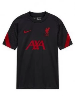 Image of Nike Liverpool Fc Junior 20/21 Strike Short Sleeved Tee