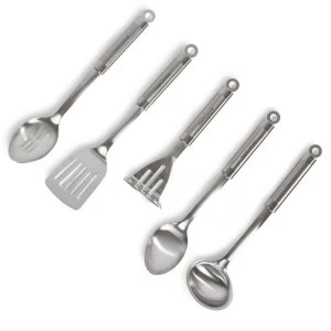 Image of Morphy Richards 5 Piece Kitchen Tool Set - Stainless Steel