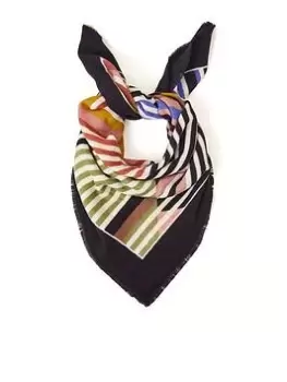 Image of Accessorize Spliced Print Blanket