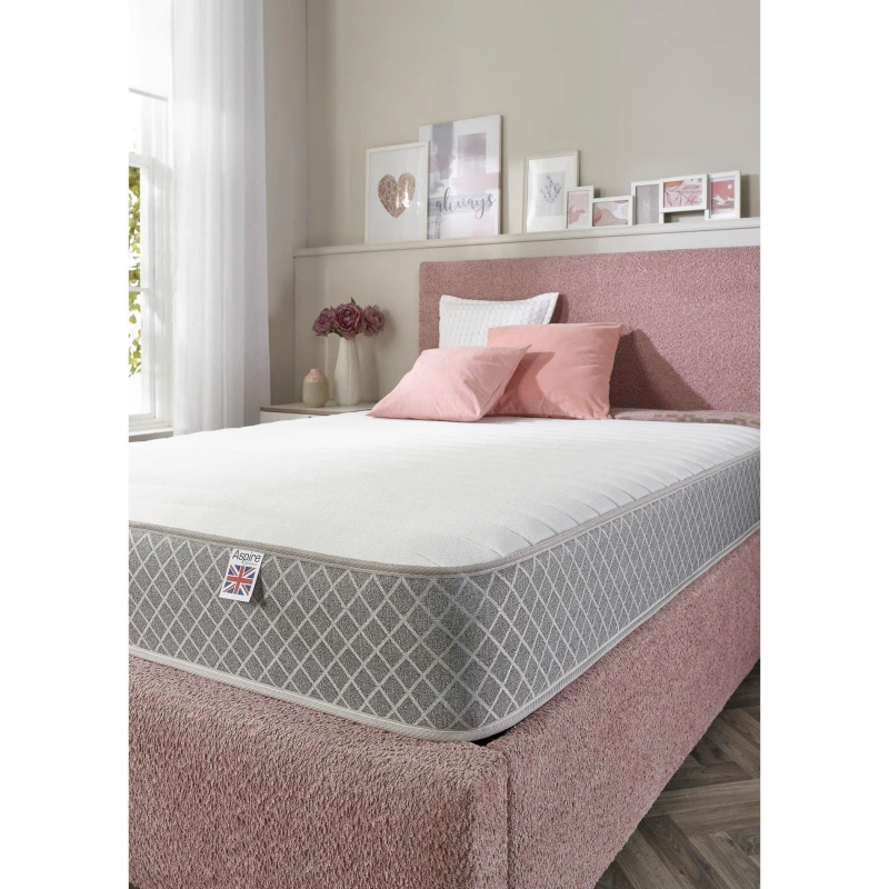 Image of Aspire Dual Layer Pro Hybrid Mattress - White White Double