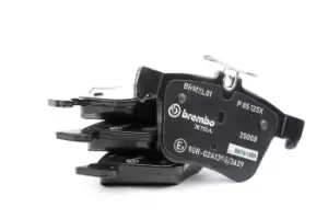 Image of BREMBO Brake pad set VW,AUDI,SKODA P 85 125X 5Q0698451AD,5Q0698451C,5Q0698451N 5Q0698451Q,8Q0698451N,8V0698451,8V0698451B,8V0698451F,JZW698451AA