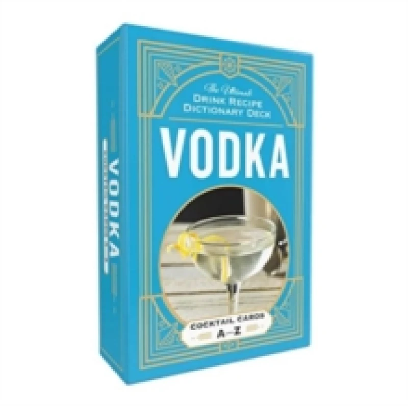 Image of Vodka Cocktail Cards AZ : The Ultimate Drink Recipe Dictionary Deck Cards