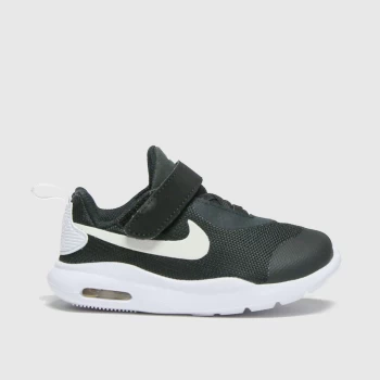 Image of Nike Black & White Air Max Oketo Trainers Toddler