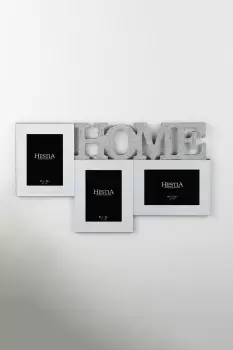 Image of Home Mirror Glass Triple Wall Frame - Clear