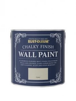 Image of Rust-Oleum Chalky Wall Paint Oyster 2.5L