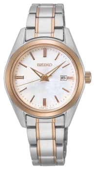 Image of Seiko Conceptual Womens Quartz Two-Tone Steel Bracelet Watch