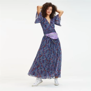 Image of Tommy Jeans Floral Maxi Dress - Floral/Sky 424