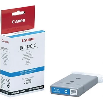 Image of Canon BCI1201 Cyan Ink Cartridge