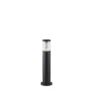 Image of Tronco 1 Light Outdoor Short Bollard Black IP44, E27