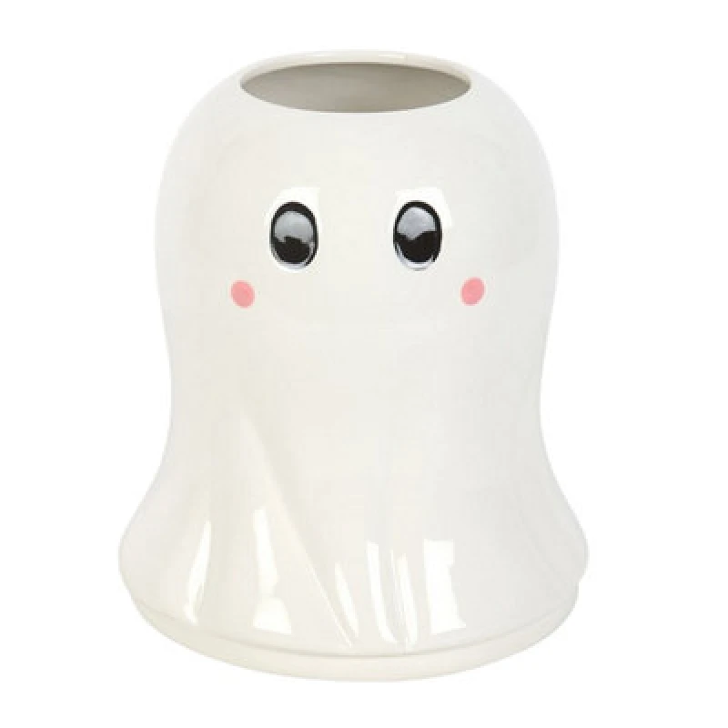 Image of Something Different Something Different Sweet Ghost Flower Vase in White White One Size Unisex 5063750840697