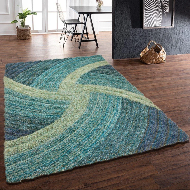 Image of Rugstyle 3D SHAGGY STELLA 160x230cm Blue unisex 160x230cm