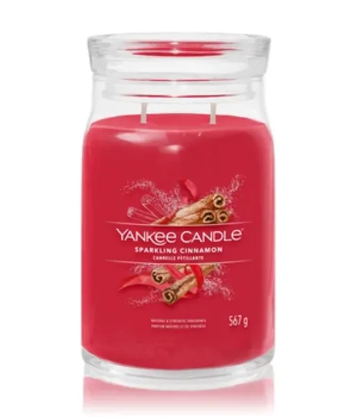 Image of Yankee Candle Sparkling Cinnamon scented candle 567 g
