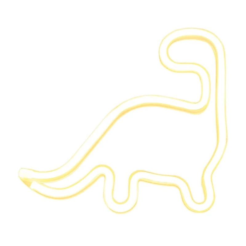 Image of Litely Litely Dino 2 Warm white Neon LED light White One Size