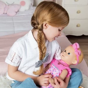 Image of Luvabella Newborn Blonde Interactive Baby Doll