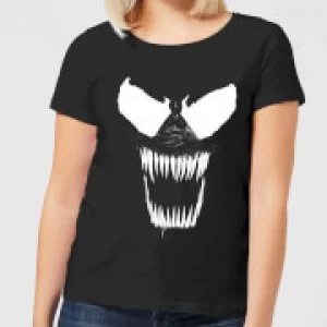 Image of Venom Bare Teeth Womens T-Shirt - Black