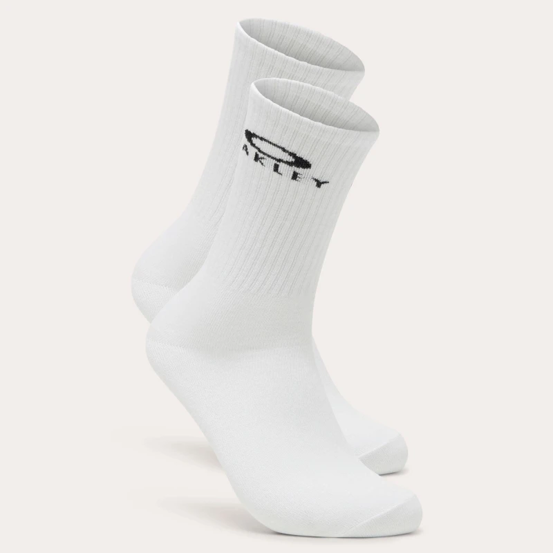 Image of Oakley Oakley 3Pk Logo Sock Sn63 White male M