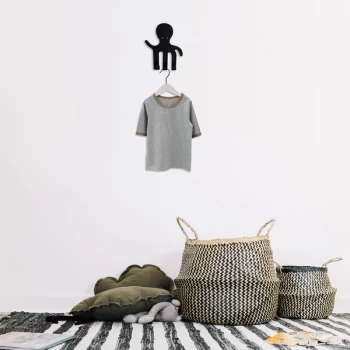 Image of Octopus - Black Metal Wall Hook