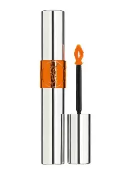Image of Yves Saint Laurent Teint Volupte In Oil Lip Gloss Color Me Orange Crush 7