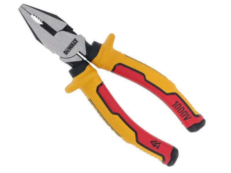 Image of DEWALT VDE Insulated Combination Pliers Length: 160mm