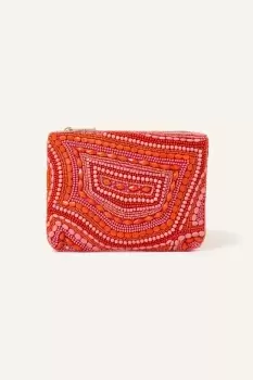Image of Swirly Beaded Pouch