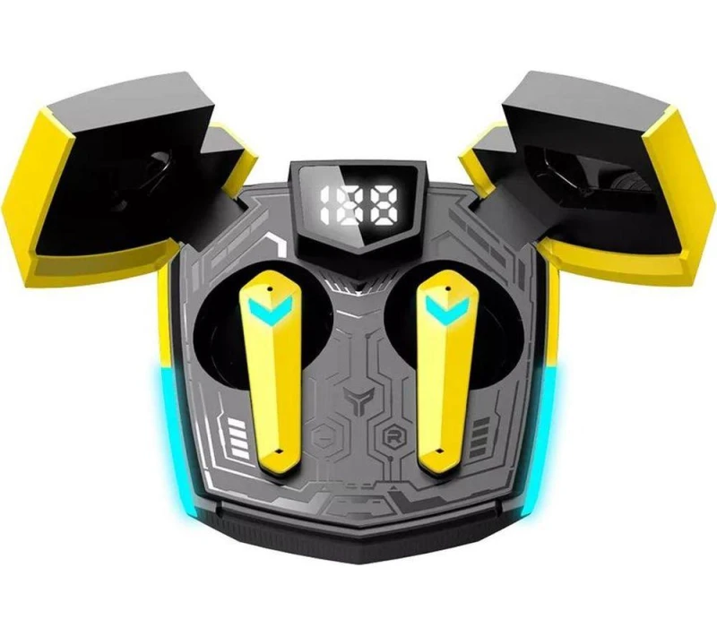 Image of CANYON DoubleBee GTWS-2 Wireless Bluetooth Gaming Earbuds - Yellow, Yellow 5291485010690
