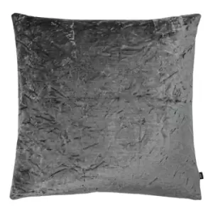 Image of Ashley Wilde Kassaro Polyester Filled Cushion Cotton Viscose Smoke