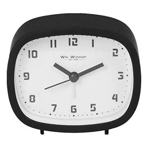 Image of Alarm Clock with Sweep Movement - Black