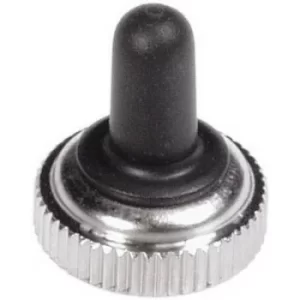 Image of APEM N32161005 Sealing cap Nickel-coated, Black