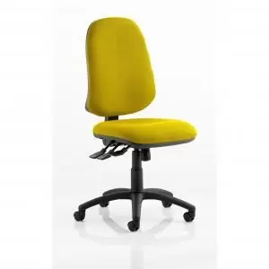 Image of Eclipse XL Lever Task Operator Chair Bespoke Colour Yellow