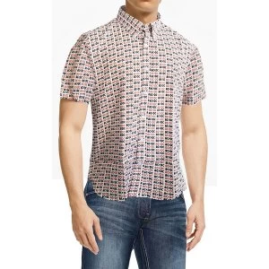 Image of AC/DC - Logo Unisex Medium T-Shirt - White