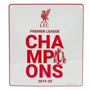 Image of Liverpool FC Premier League Champions Sign WT