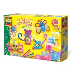 Image of SES CREATIVE Glitter World Dough Set, 3 Years and Above (00417)