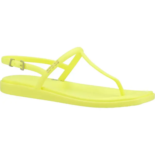 Image of Crocs Womens Miami Lightweight Thong Flip Flops UK Size 8 (EU 41-42) Acidity CRC517-ACIDIT-8