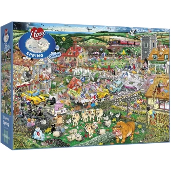 Image of I Love Spring Jigsaw Puzzle - 1000 Pieces