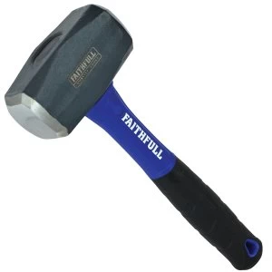 Image of Faithfull Club Hammer with Fibreglass Handle - 1.81KG