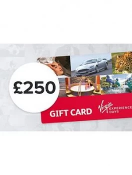 Image of Virgin Experience Days &Pound;250 Gift Card