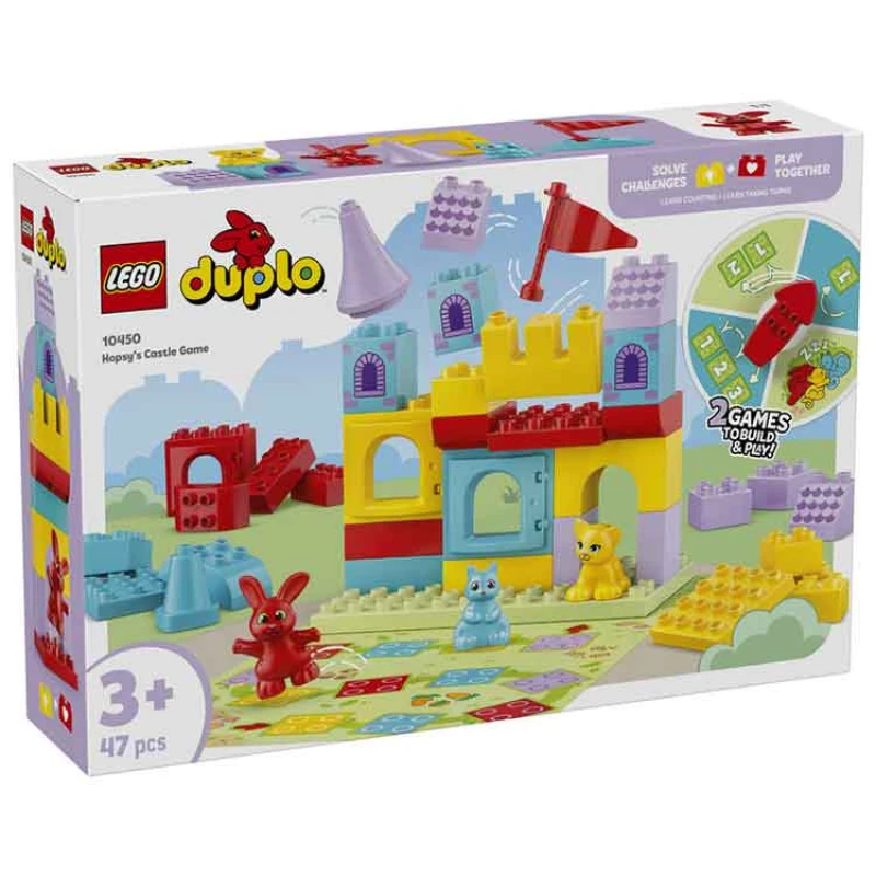 Image of LEGO DUPLO Hopsy's Castle Game Learn-Through-Play Building Toy 10450