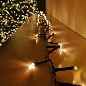 Image of 300 LED 7.7m Festive Christmas Outdoor Soft Flicker Firefly Lights in Warm White