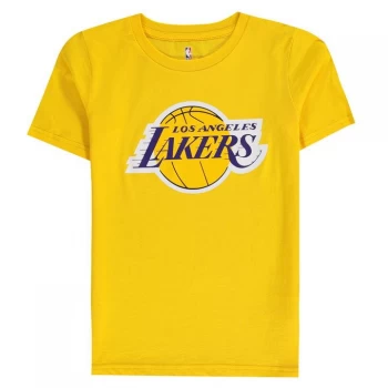Image of NBA Logo T Shirt Junior - Lakers