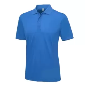 Image of AWDis Just Cool Mens Smooth Short Sleeve Polo Shirt (S) (Royal Blue)