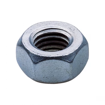 Image of Toolcraft Hexagon Nuts DIN 934 Galvanised Steel 6 - 8 M2.5 Pack Of 100