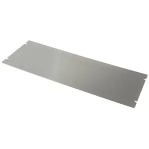 Image of Hammond 1434-176 Chassis Bottom Panel 432 x 152mm Aluminium Natural