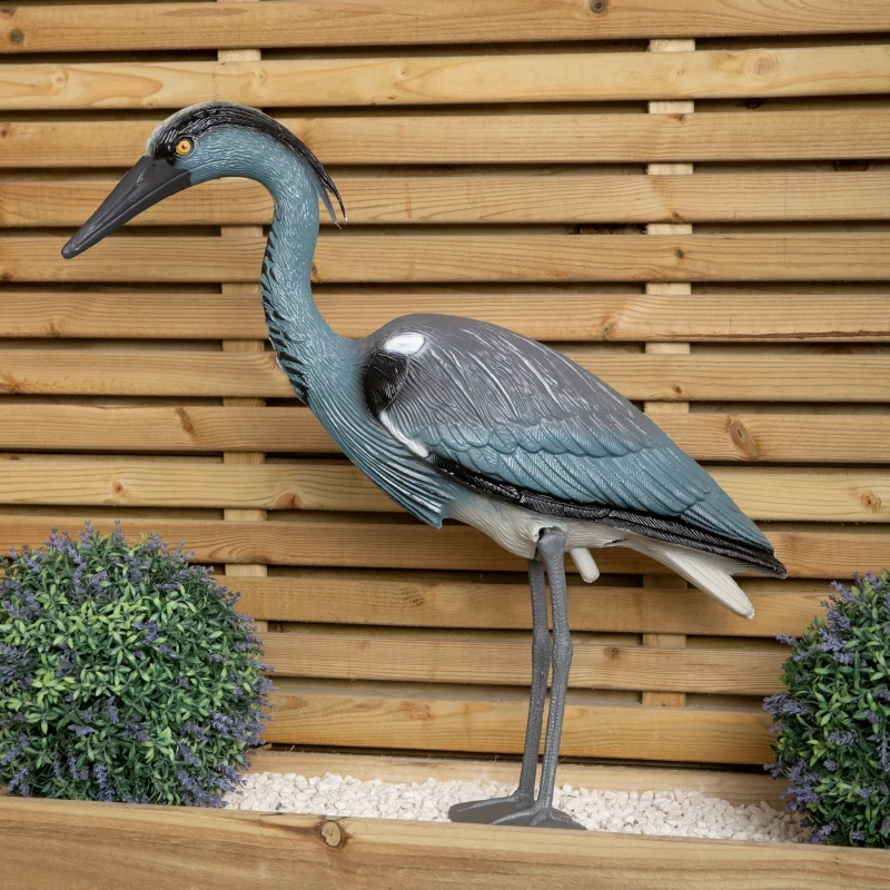 Image of Heron Bird Deterrent / Scarer / Decoy / Garden Ornament