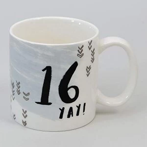 Image of Luxe Ceramic Male Birthday Mug - 16