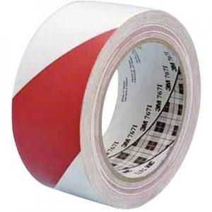 Image of 3M 767i 70-0062-9988-0 PVC tape 764i Red, White (L x W) 33 m x 50 mm 33 m