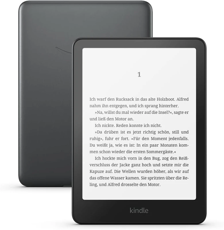 Image of Amazon Kindle Paperwhite Signature Edition (2024) 7" eReader - 32 GB, Black 840268986674