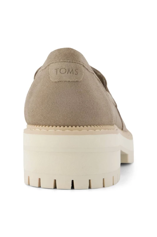 Image of TOMS Womens Cara Loafer in Tan Size: 7 Tan Female 7