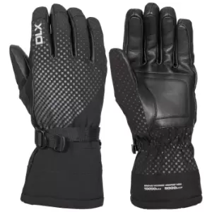 Image of Trespass Unisex Adult Alazzo DLX Leather Ski Gloves (M) (Black)