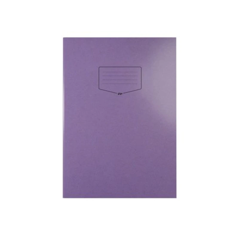 Image of Silvine A4+ Tough Shell Exercise Book 80 Page Purple (25 Pack) EX157