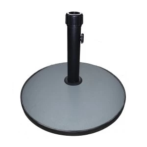 Image of Charles Bentley Round Concrete Parasol Base - 15KG